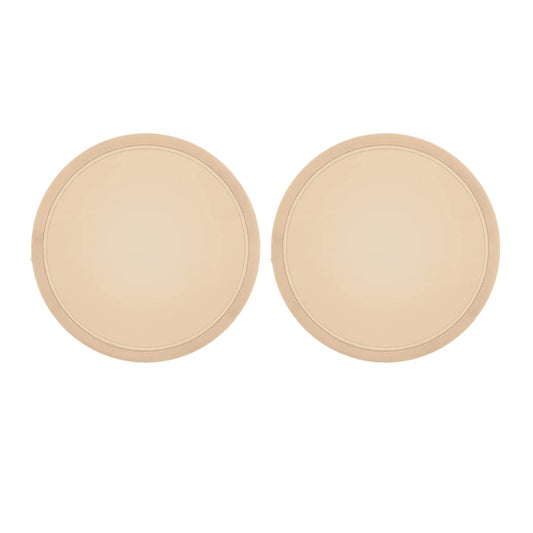 2pcs Castor Oil Pack for Breast Soft Reusable Castor Oil Breast Pads for Relaxing Soothing -Khaki