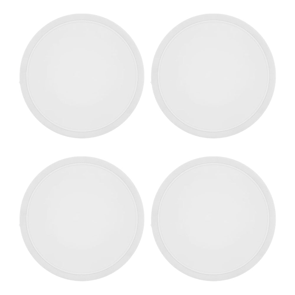 4pcs Castor Oil Pack for Breast Soft Reusable Castor Oil Breast Pads for Relaxing Soothing -White