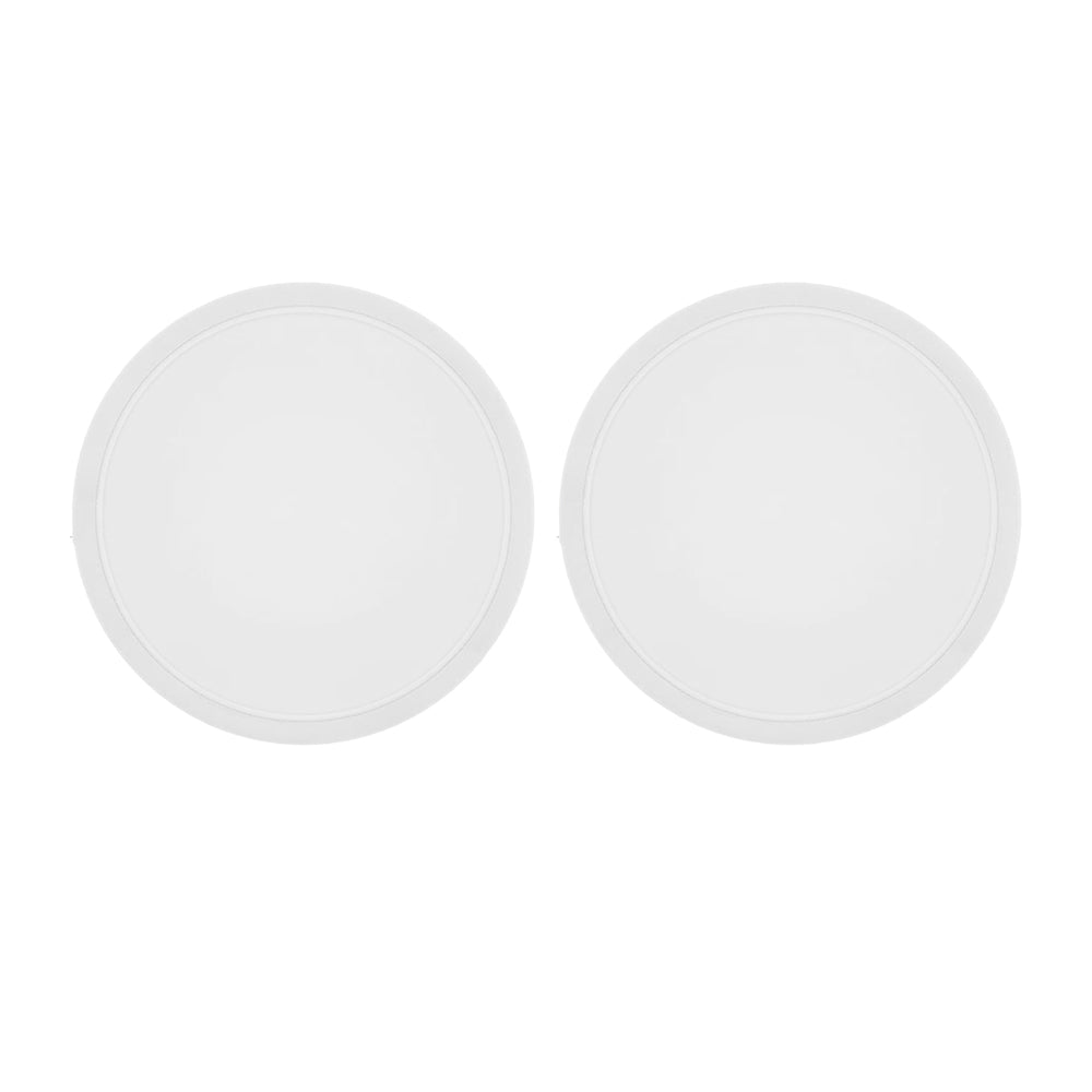 2pcs Castor Oil Pack for Breast Soft Reusable Castor Oil Breast Pads for Relaxing Soothing -White