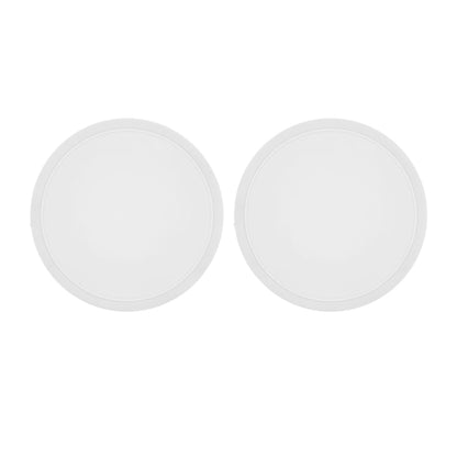 2pcs Castor Oil Pack for Breast Soft Reusable Castor Oil Breast Pads for Relaxing Soothing -White