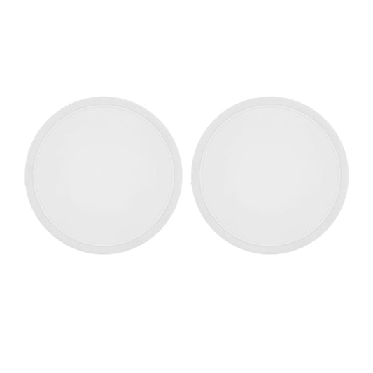 2pcs Castor Oil Pack for Breast Soft Reusable Castor Oil Breast Pads for Relaxing Soothing -White