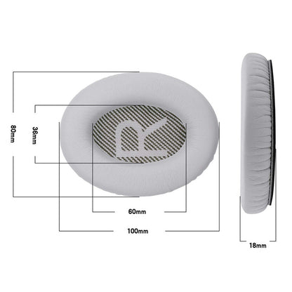 Pair of Replacement Ear Pads Cushions for Bose QC35 QC35ll Over-Ear Headphones