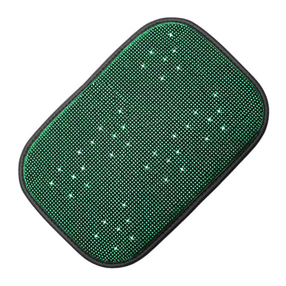 Universal Bling Rhinestones Car Armrest Cover Center Console Box Pad