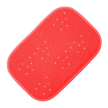 Universal Bling Rhinestones Car Armrest Cover Center Console Box Pad