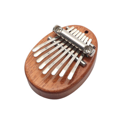 Mini Kalimba Thumb Piano Portable 8 Key Finger Keyboard Musical Instrument Pendant-Style 1