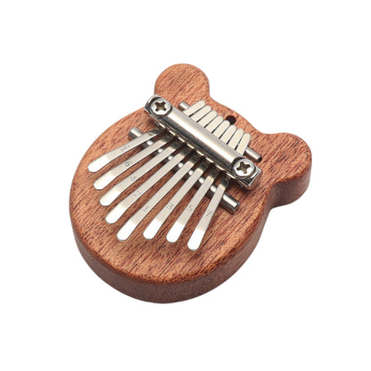 Mini Kalimba Thumb Piano Portable 8 Key Finger Keyboard Musical Instrument Pendant-Style 2