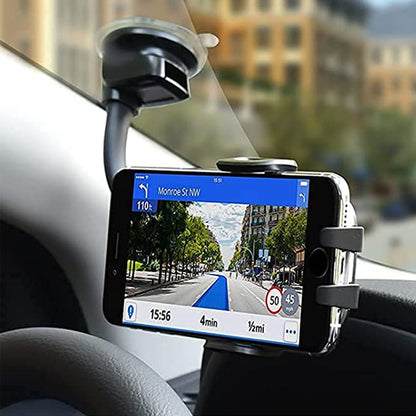 Universal Adjustable Gooseneck Car Windshield Phone Holder