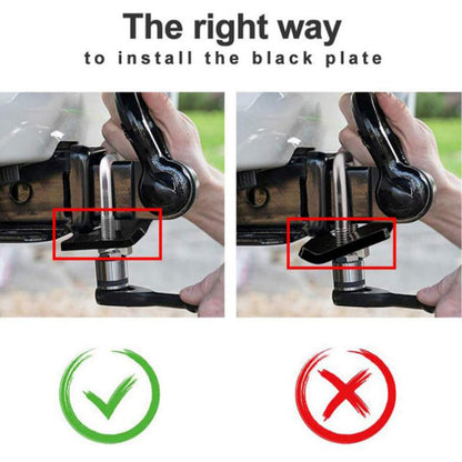 Hitch Tightener Anti Rattle Stabilizer for 1.25 inch to 2 inch Tow Bar Trailer Hitches