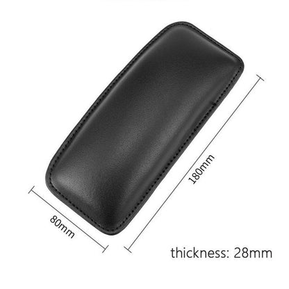 4Pcs Self-Adhesive Leather Car Knee Leg Elbow Pad Armrest Support Cushion Car Accessories
