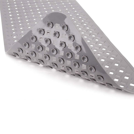 Bath Tub and Shower Mat Bathroom Non-slip Mat with Drain Hole and Suction Cup