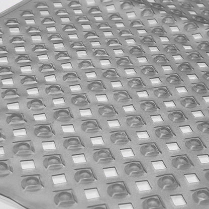 Bath Tub and Shower Mat Bathroom Non-slip Mat with Drain Hole and Suction Cup