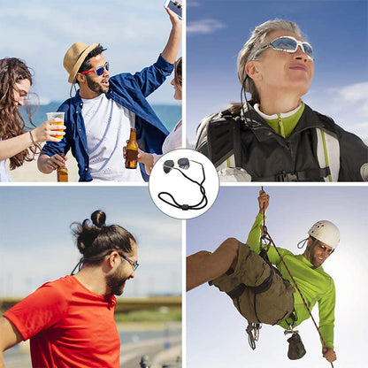 6Pcs Sunglasses Straps Sport Glasses Neck Cord Lanyard Strap Eyewear Retainer