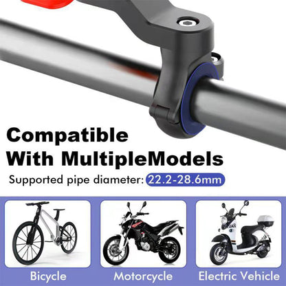 Universal Bike Bicycle Phone Mount Holder Set Motorcycle Handlebar Mount