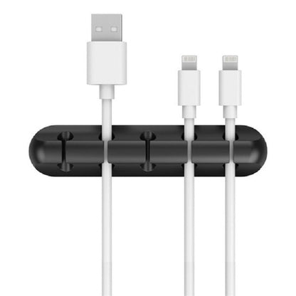 Multi Slots Self Adhesive Cable Holder Cord Clip Cable Management Solution Wire Organizer