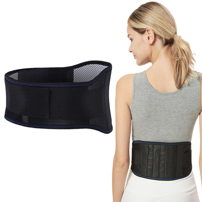 Heating Magnetic Therapy Support Brace Belt Heating Waist Strap for Back Pain Relief