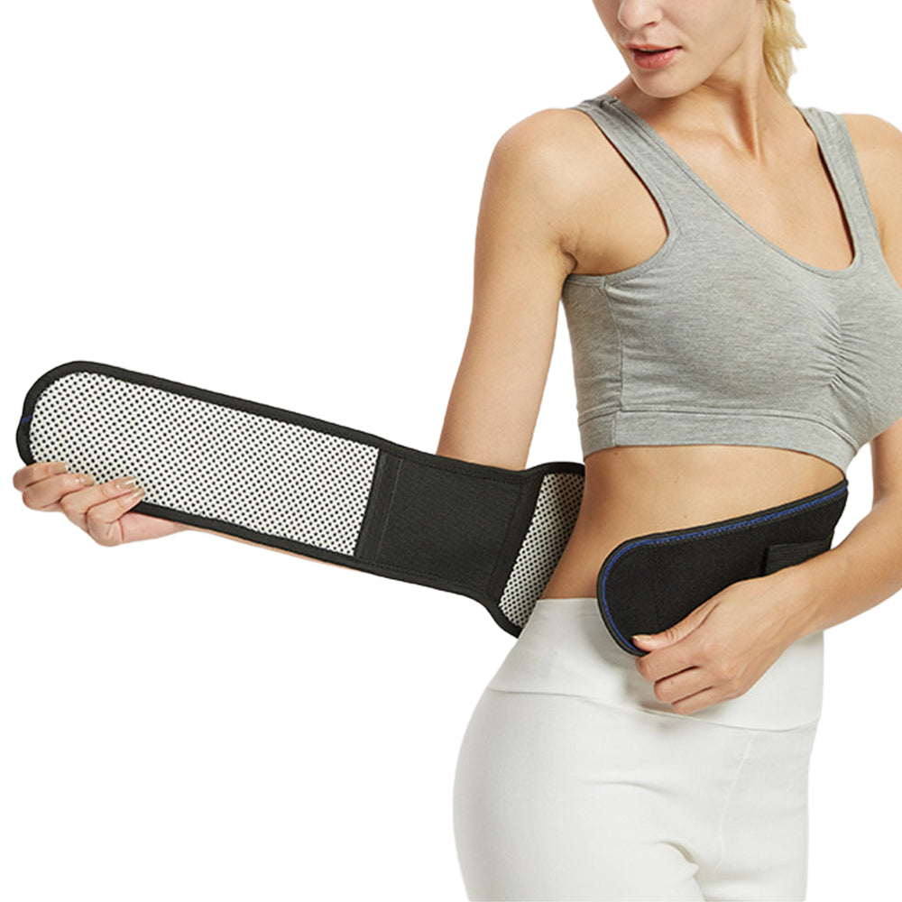 Heating Magnetic Therapy Support Brace Belt Heating Waist Strap for Back Pain Relief