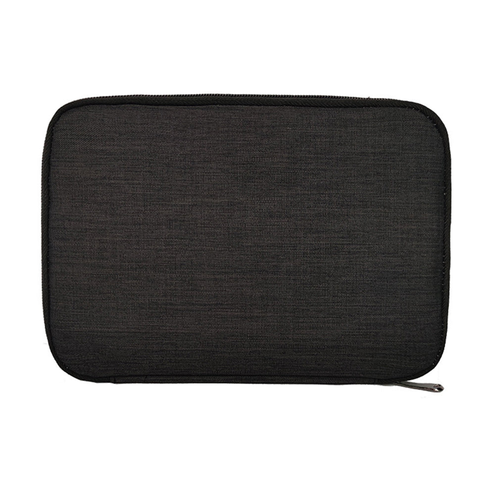Portable Watch Band Organizer Case Pouch Travel Storage Bag Watchband Strap Box -Black