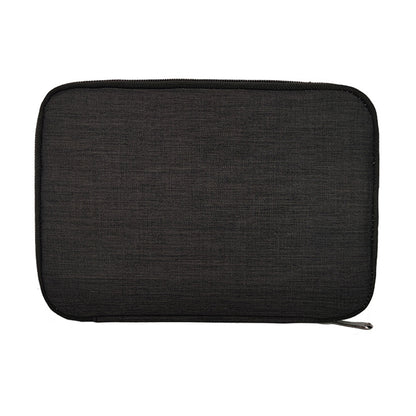 Portable Watch Band Organizer Case Pouch Travel Storage Bag Watchband Strap Box -Black