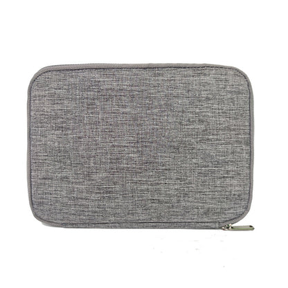 Portable Watch Band Organizer Case Pouch Travel Storage Bag Watchband Strap Box -Gray