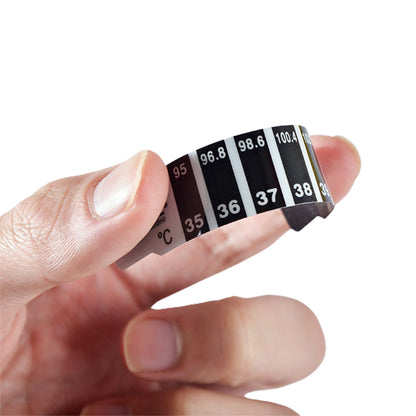 10pcs Set Forehead Fever Thermometer Strips for Children Adult