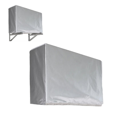 2pcs Air Conditioner Covers for Outside Unit Freeze Protection Cover Dust and snowproof -Style 2