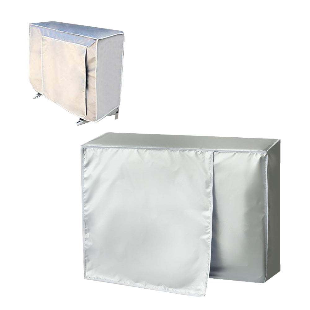 2pcs Air Conditioner Covers for Outside Unit Freeze Protection Cover Dust and snowproof -Style 1