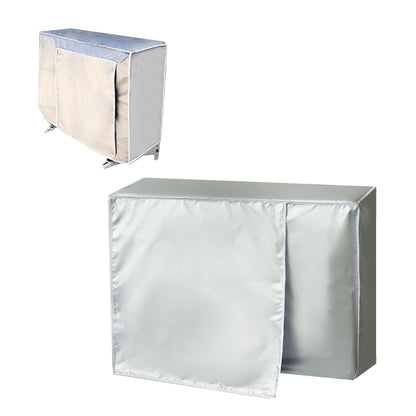 2pcs Air Conditioner Covers for Outside Unit Freeze Protection Cover Dust and snowproof -Style 1