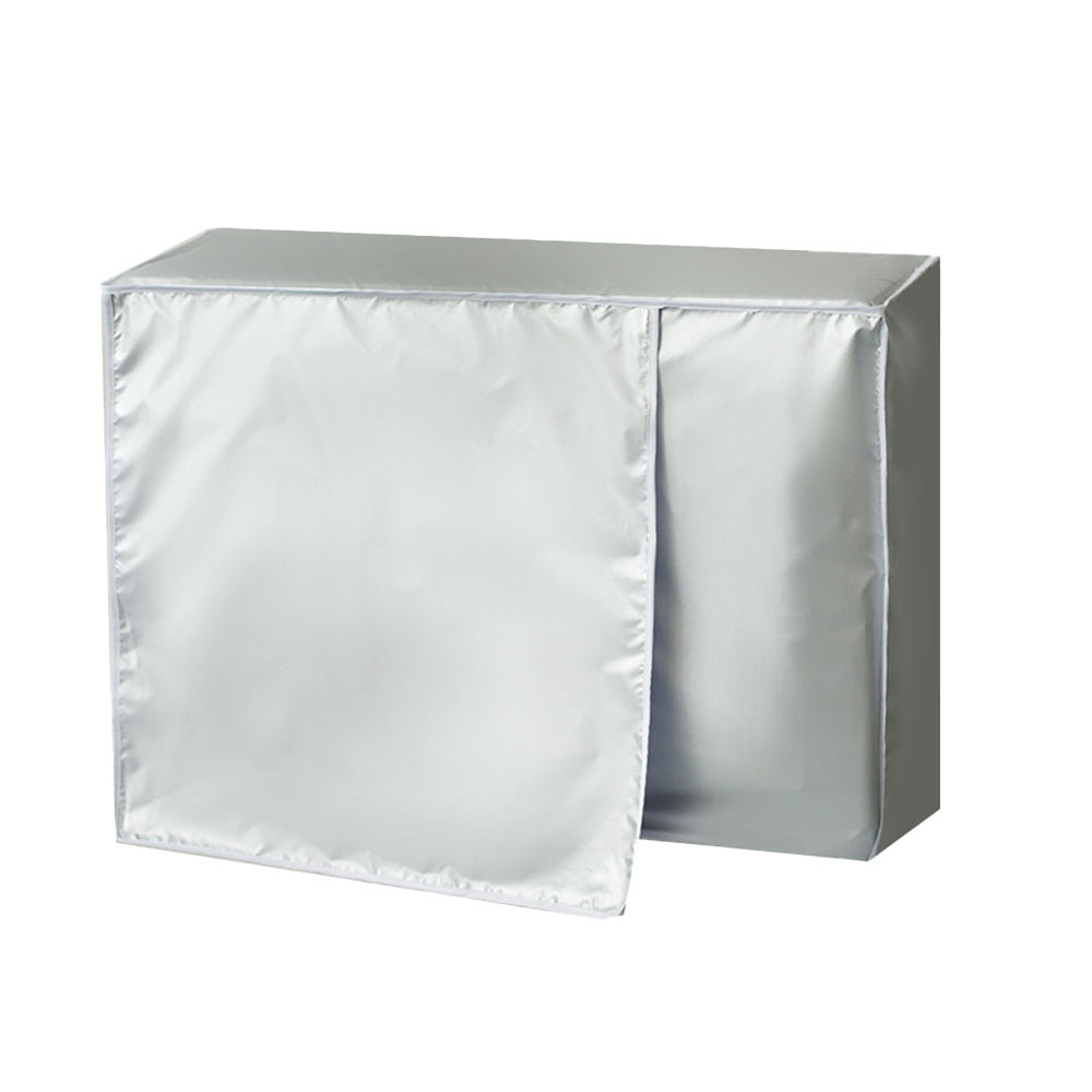 2pcs Air Conditioner Covers for Outside Unit Freeze Protection Cover Dust and snowproof -Style 1