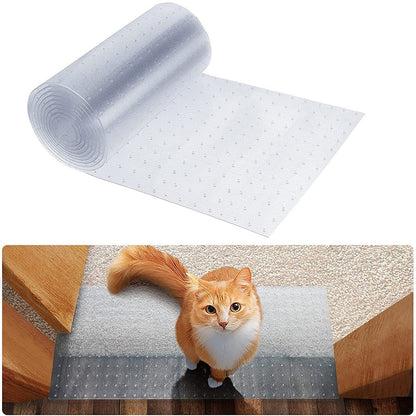 Clear Carpet Protector Cuttable Pet Scratch Stopper