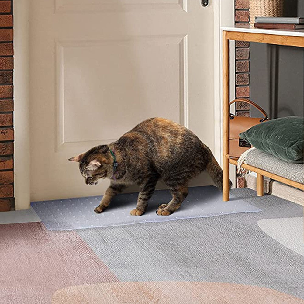 Clear Carpet Protector Cuttable Pet Scratch Stopper