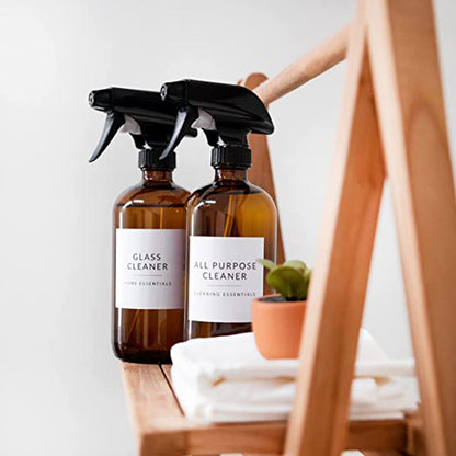 178Pcs Bathroom Bottle Label Waterproof Bottle Stickers