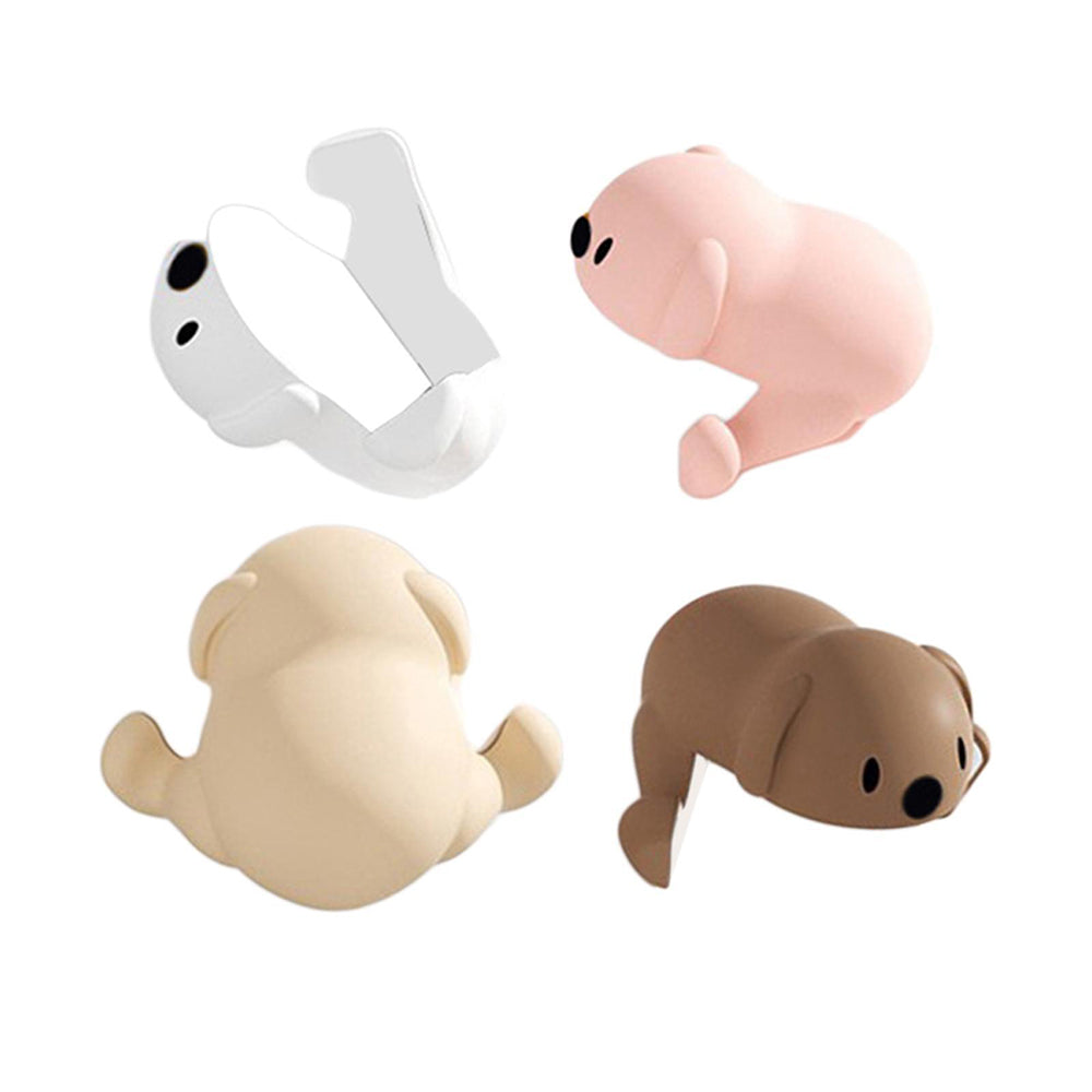4Pcs Self-adhesive Cartoon Puppy Corner Protector for Baby Furniture Corner Guard Baby Proof Bumper