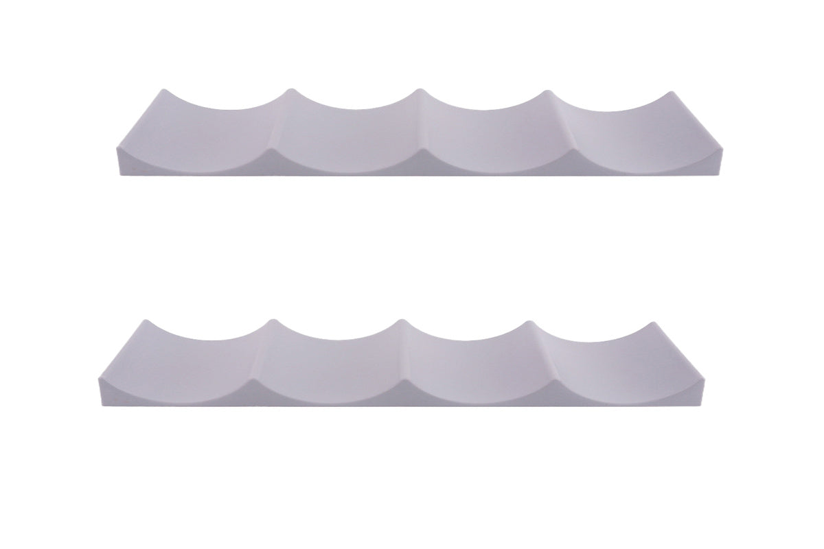 2Pcs Wine Fridge Organiser Beer Stacking Bottle Rack Kitchen Space Saving Can Holder-Dark gray