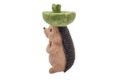 Bird Feeder Wild Bird-Baths for Outdoors Garden Decor-hedgehog