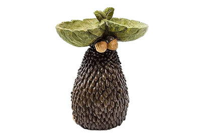 Bird Feeder Wild Bird-Baths for Outdoors Garden Decor-hedgehog