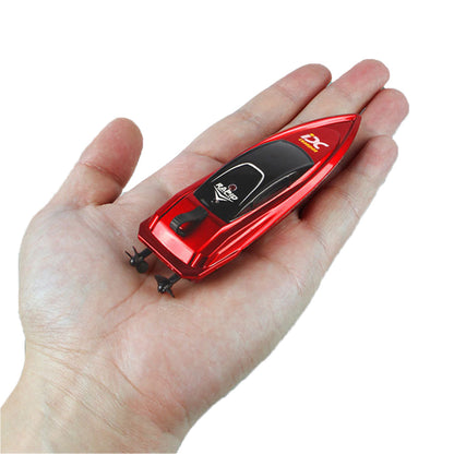2.4GHz Remote Control Boat Toy Rechargeable Racing RC Boat Toy Red
