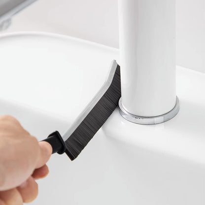 4Pcs Multifunctional Recess Crevice Cleaning Brush Household Gap Cleaning Brush Black