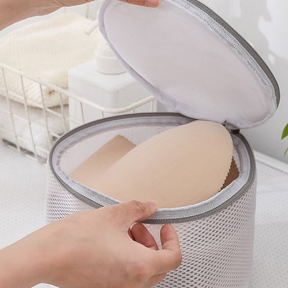 6Pcs Bra Sock Lingerie Wash Bag Zipped Laundry Washing Machine Mesh Net Bag