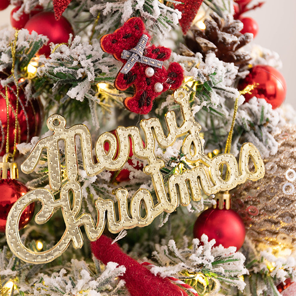 Tabletop Artificial Christmas Tree - Red