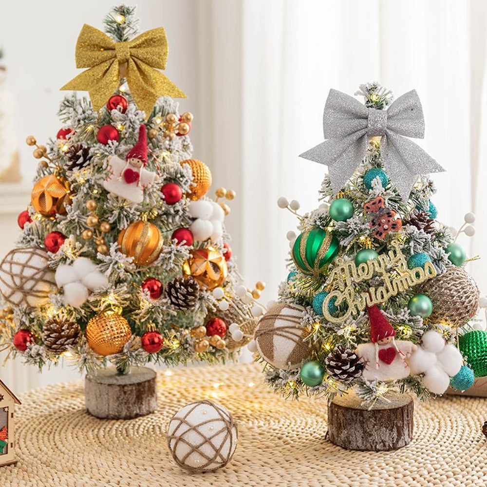 Tabletop Artificial Christmas Tree - Gold