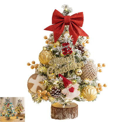 Tabletop Artificial Christmas Tree - Gold