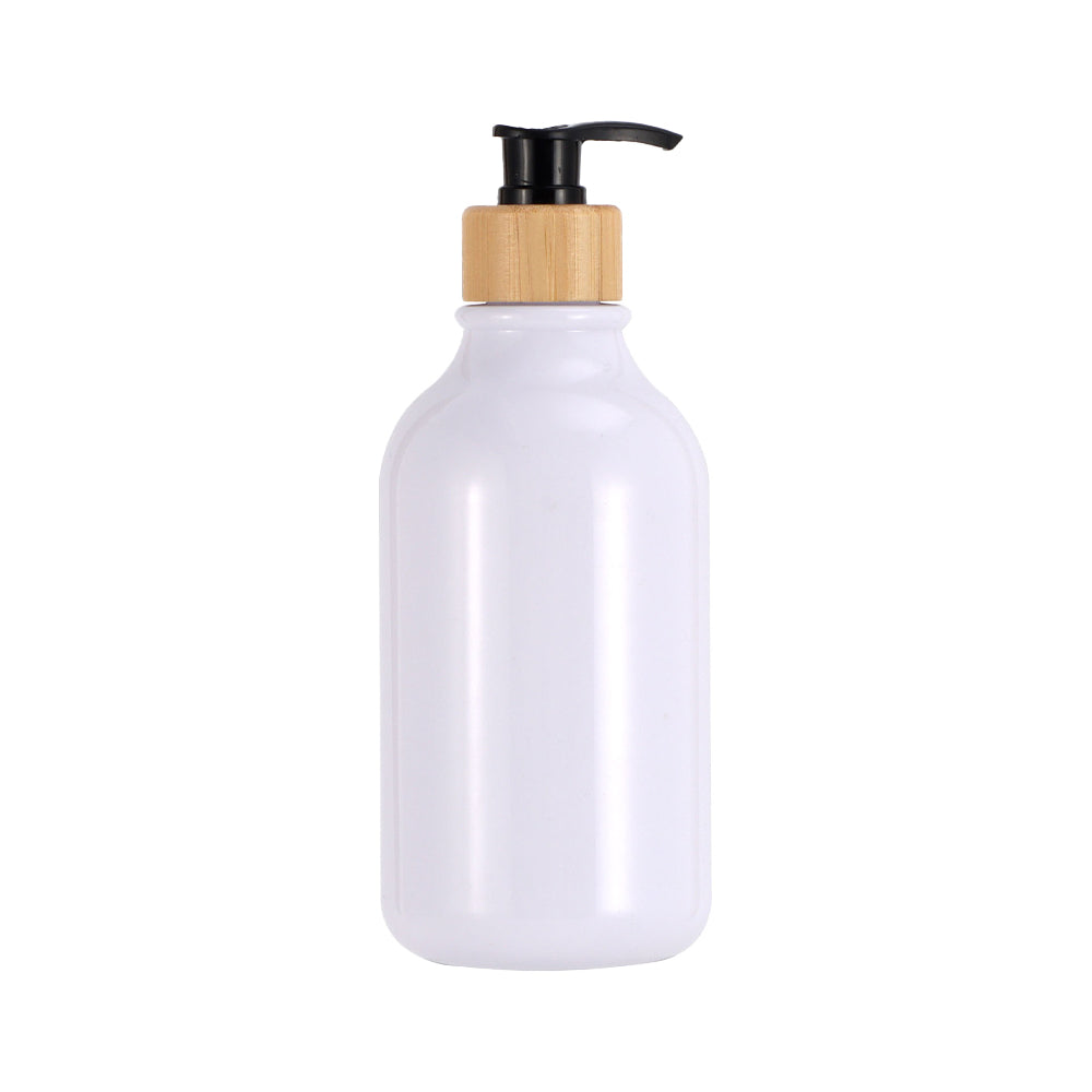 500ML Plastic Empty Pump Bottles Lotion Shampoo Bottle Container White