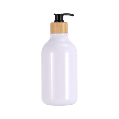 500ML Plastic Empty Pump Bottles Lotion Shampoo Bottle Container White