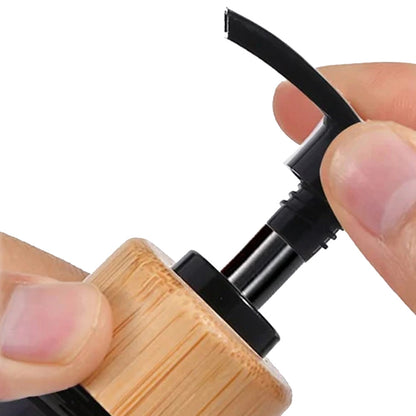 500ML Plastic Empty Pump Bottles Lotion Shampoo Bottle Container Black