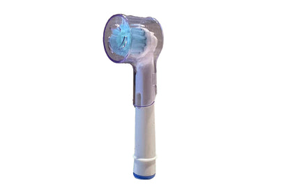 6 Pack Toothbrush Heads Dustproof Cover Compatible with Oral B-Purple
