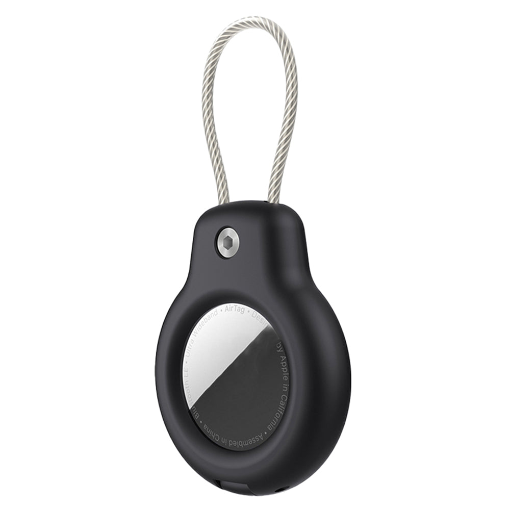 For Apple Airtag Case Cover Anti-lost Airtag Protective Case Black