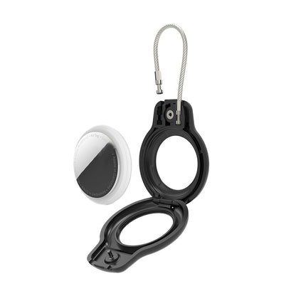 Compatible with Apple AirTag Secure Holder - Black