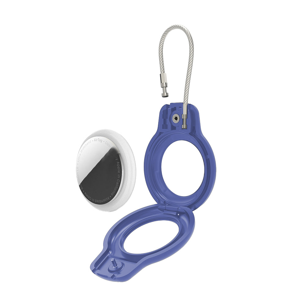 Compatible with Apple AirTag Secure Holder - Blue