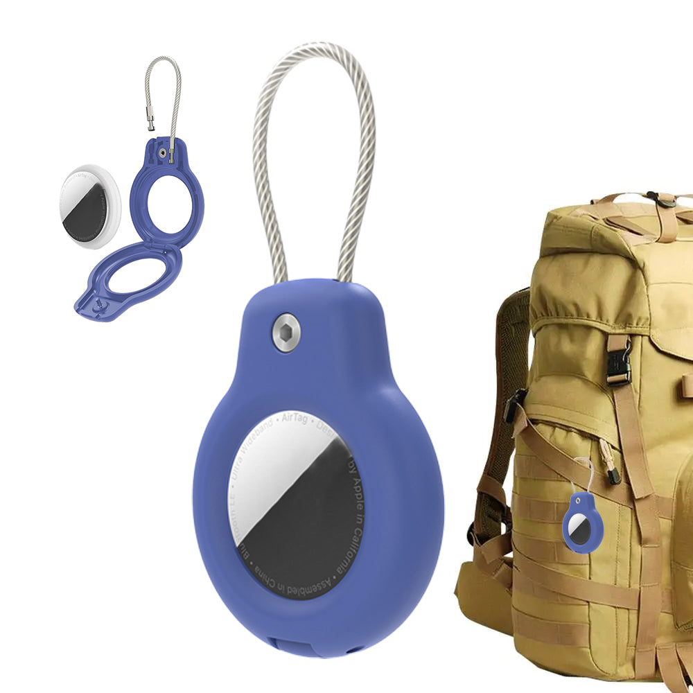 Compatible with Apple AirTag Secure Holder - Blue