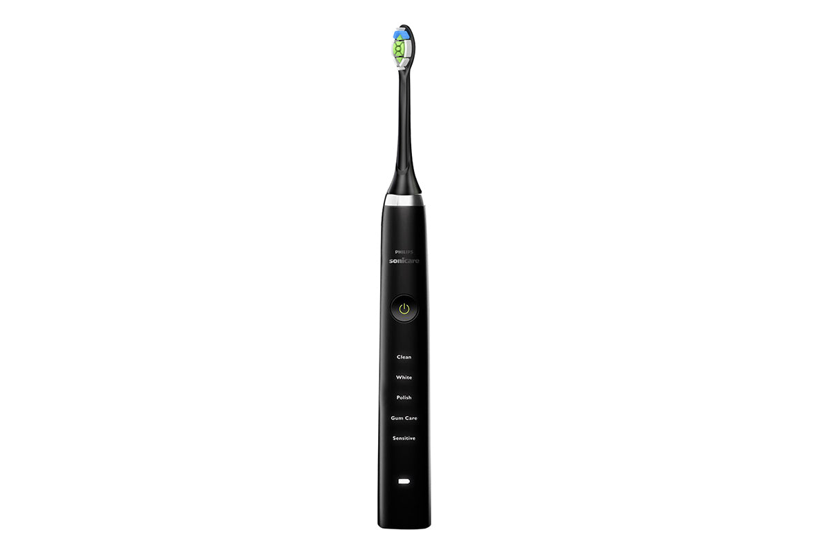 4Pcs Replacement Toothbrush Heads Compatible with Philips Black